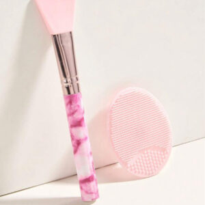Set spatule plus brosse en silicone visage