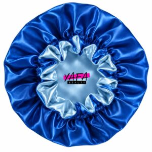 Bonnet double face bleu foncé/bleu clair