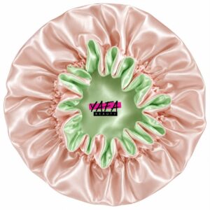 Bonnet reversible rose / vert